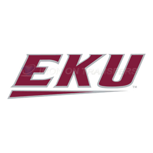 Eastern Kentucky Colonels Logo T-shirts Iron On Transfers N4323